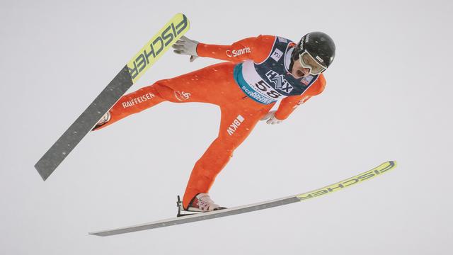 Deschwanden a réalisé un très bon week-end en Norvège. [Tadeusz Mieczynski - Freshfocus]