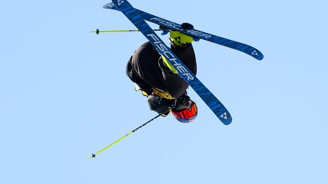 Mathilde Gremaud a récolté 92,25 points sur son premier saut. [IMAGO/Xinhua - Ju Huanzong]