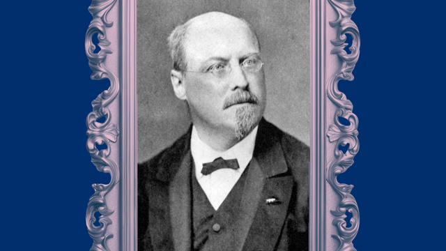 Portrait de Joachim Raff (1822-1882). [Montage RTS - Photo: Domaine public]