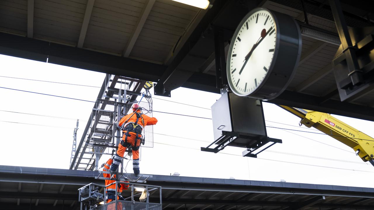 Le développement du rail coûtera 14 milliards de plus, selon la Confédération. [KEYSTONE - MARTIAL TREZZINI]