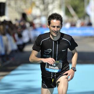 Daniel Atienza, ancien coureur professionnel et consultant pour RTSsport. [Keystone - Martial Trezzini]