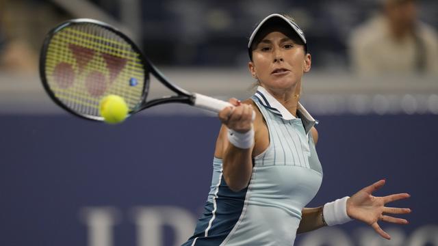 La Suisse pourra compter sur Belinda Bencic contre la Serbie. [KEYSTONE - CHARLES KRUPA]