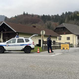 Le village de Taninges, en Haute-Savoie, le 13 novembre 2024. [RTS - Julien Chiffelle]