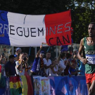 Tamirat Tola a fêté le plus beau succès de sa carrière. [KEY]