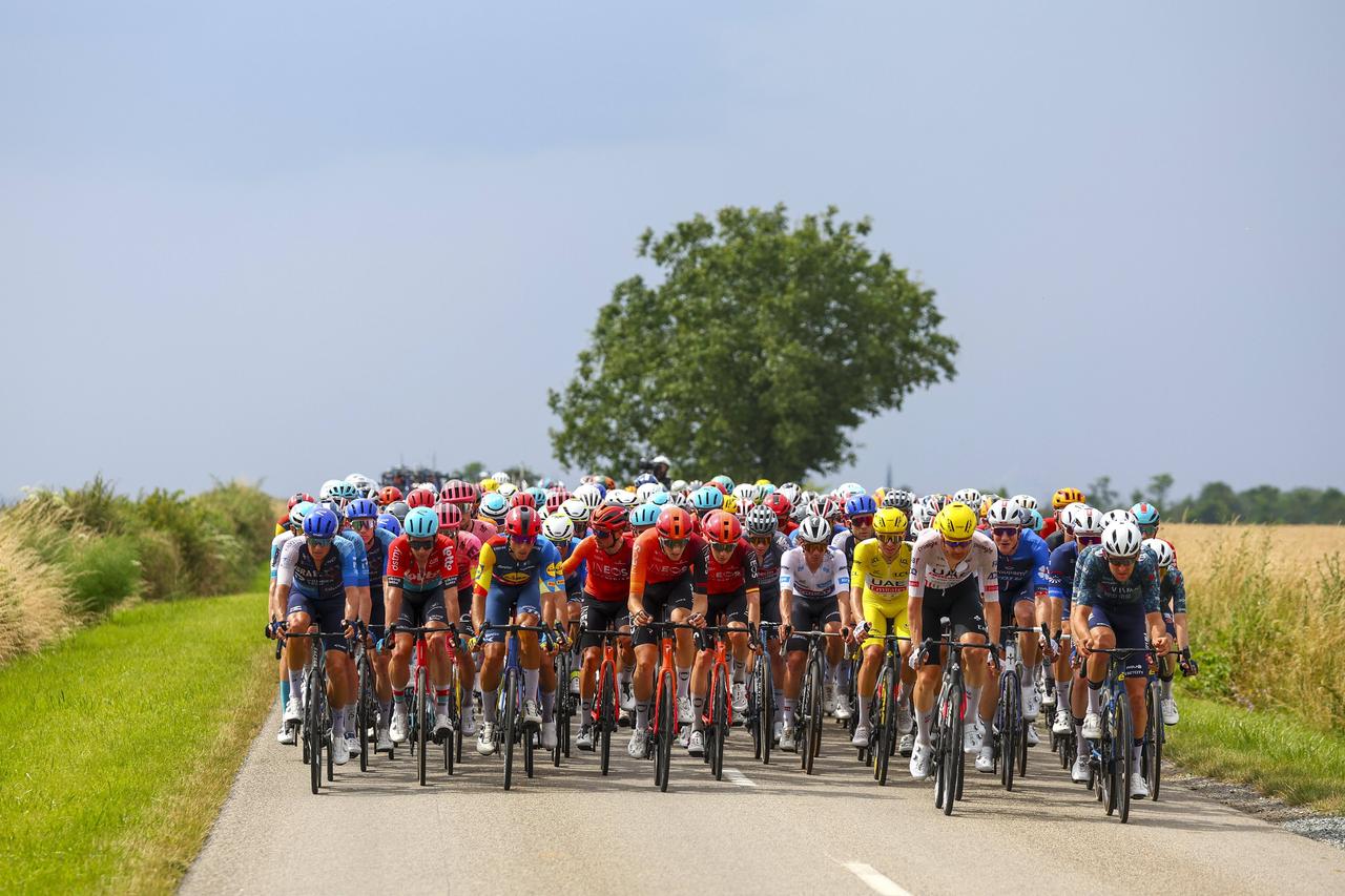 Le peloton a passé une journée très tranquille. [Luca Bettini - Imago]