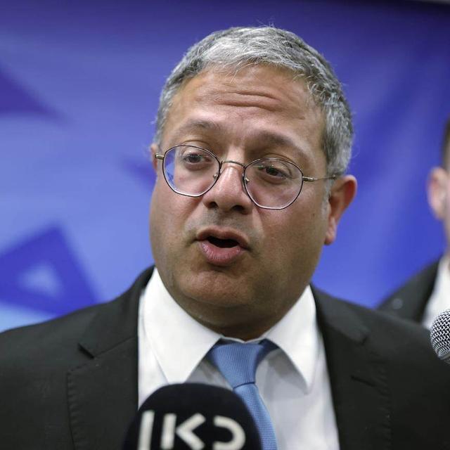 Le ministre israélien d'extrême-droite Itamar Ben-Gvir. [Keystone]