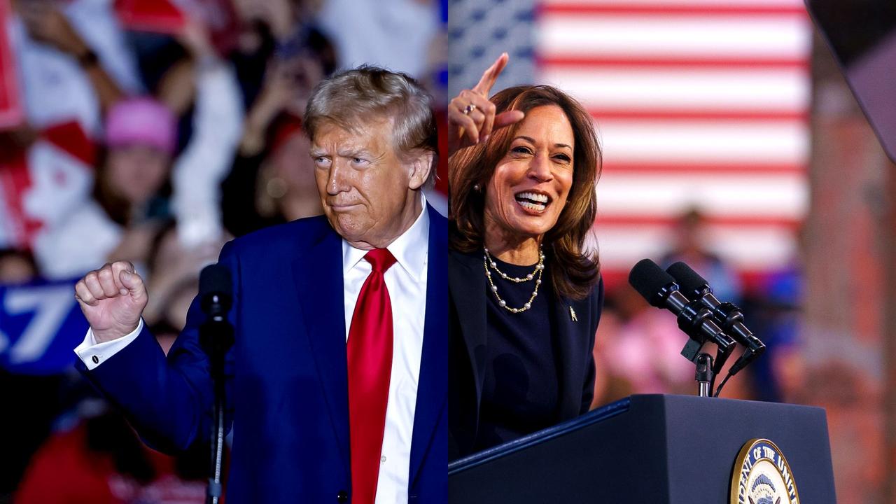 Donald Trump et Kamala Harris.