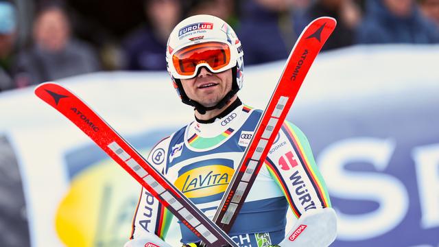 Andreas Sander pourra-t-il un jour remonter sur des skis? La santé passe avant tout... [KEYSTONE - ANNA SZILAGYI]