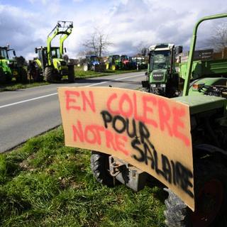 Le groupe Révolte agricole suisse a remis lundi une pétition à Berne (image d'illustration). [Keystone]