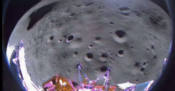 La sonde Odysseus de l’entreprise Intuitive Machines envoie ses premières images du sud de la Lune