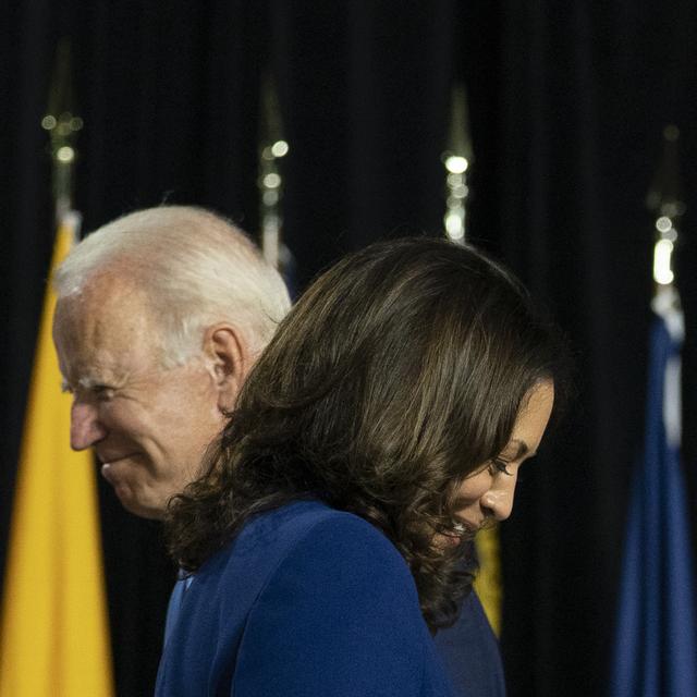 Joe Biden s'engage à une transition "pacifique et ordonnée" avec Donald Trump. [Keystone/AP Photo - Carolyn Kaster]