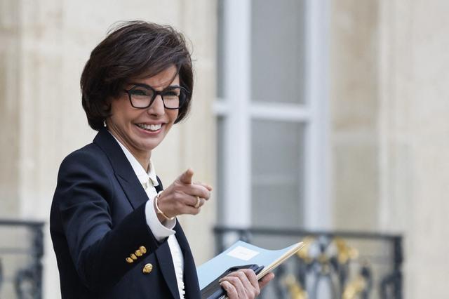 Rachida Dati, tout juste nommée ministre, confirme sa candidature à la mairie de Paris en 2026. [AFP - LUDOVIC MARIN]