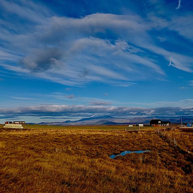 Hekla, un volcan meurtrier devenu symbole de l’Islande. [RTS - Brice Andlauer]