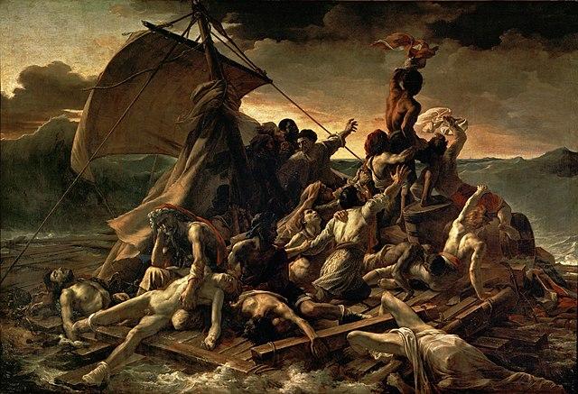 Le Radeau de la Méduse de Théodore Géricault. [Wikimedia Commons]