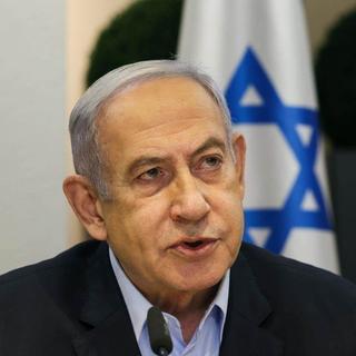 Benjamin Netanyahu a évoqué lundi "des avancées" pour un accord sur les otages retenus à Gaza. [Keystone]