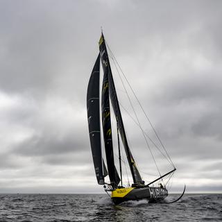 La Vendée Globe: le défi de la nutrition à bord du bateau. [Keystone - Jean-Christophe Bott]