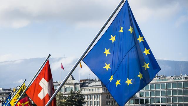 un quart de la population suisse est concernée par les élections européennes. [KEYSTONE - JEAN-CHRISTOPHE BOTT]