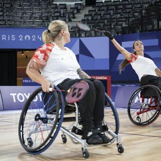 Ilaria Renggli s'est parée de bronze aux Jeux paralympiques. [Keystone]