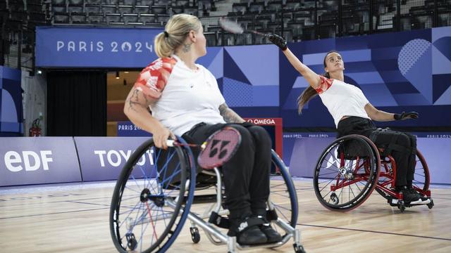 Ilaria Renggli s'est parée de bronze aux Jeux paralympiques. [Keystone]