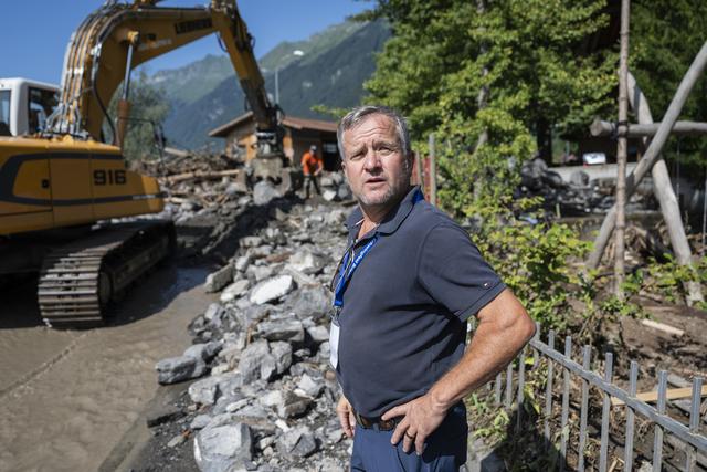 Le maire de Brienz, Peter Zumbrunn. [Keystone - Alessandro della Valle]