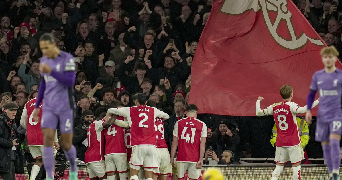 Liverpool se fait surprendre par Arsenal – rts.ch