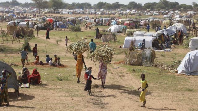 Le Tchad a déclaré l'"état d'urgence alimentaire" vendredi, face à. l'afflux de réfugiés soudanais. [Keystone]