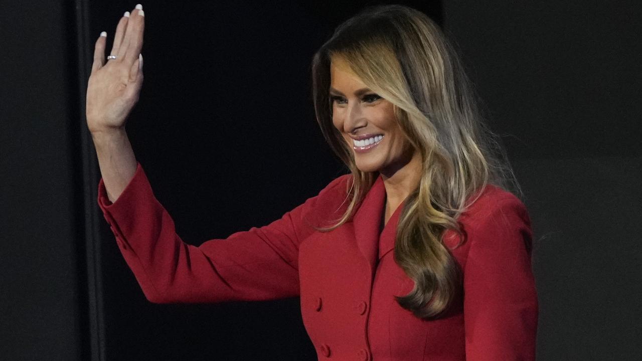 Melania Trump lors de la Convention républicaine en juillet. [Keystone - AP Photo/Matt Rourke]