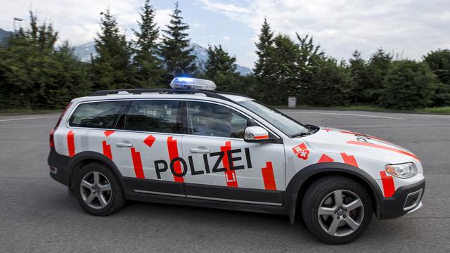 Une voiture de la police cantonale d'Obwald (image d'illustration). [Keystone - Alexandra Wey]