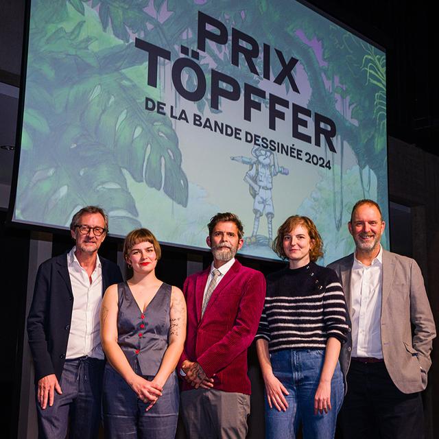 Cérémonie des Prix Töpffer 2024. [DR - © Peter Kittler]