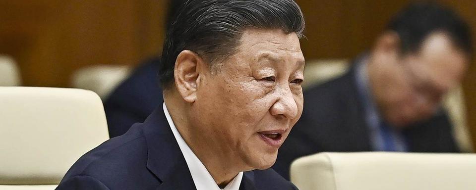 Le président chinois Xi Jinping appelle à un "dialogue direct" entre Kiev et Moscou. [Keystone]