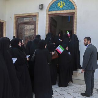 La population iranienne se rend aux urnes pour élire un nouveau président, le 28 juin 2024. [Keystone - Nabil al-Jourani]
