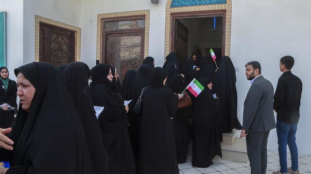 La population iranienne se rend aux urnes pour élire un nouveau président, le 28 juin 2024. [Keystone - Nabil al-Jourani]