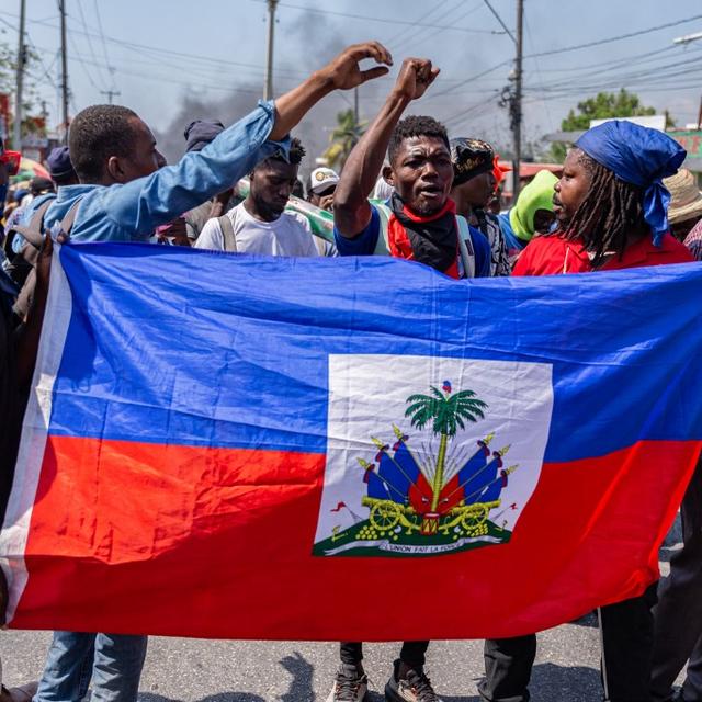 Après des semaines de négociations, un conseil présidentiel de transition a été créé en Haïti. [AFP - Guerinault Louis / Anadolu]