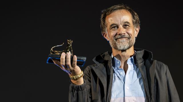 Le réalisateur suisse Claude Barras au festival du film de Locarno en 2024. [Keystone - Jean-Christope Bott]