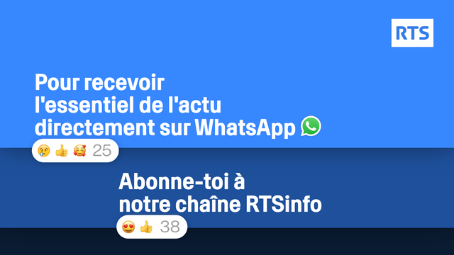 La chaîne WhatsApp RTSinfo partage le meilleur de l'actu.