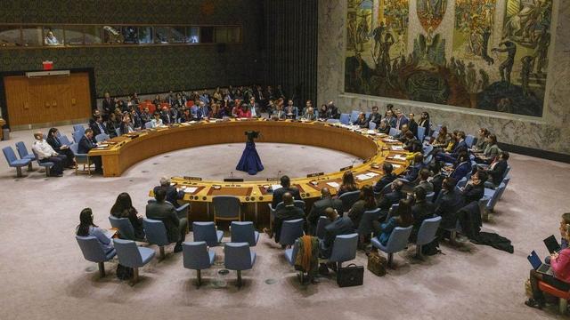 Les Etats-Unis ont empêché mardi le Conseil de sécurité de l'ONU d'exiger un cessez-le-feu à Gaza. [Keystone]