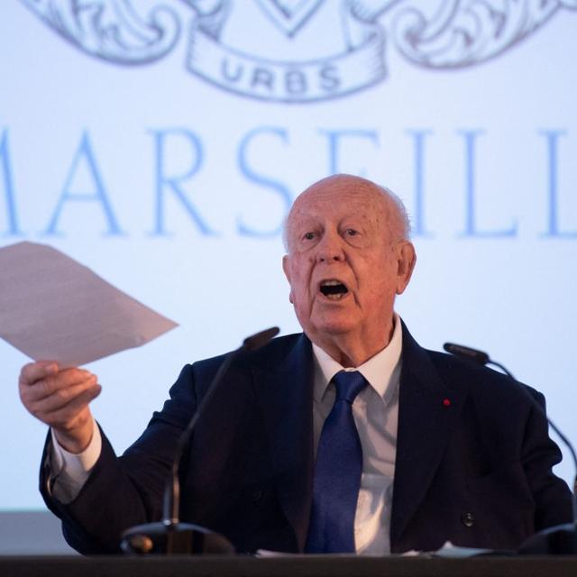 L'ancien maire de Marseille Jean-Claude Gaudin est décédé à 84 ans. [AFP - Christophe SIMON]
