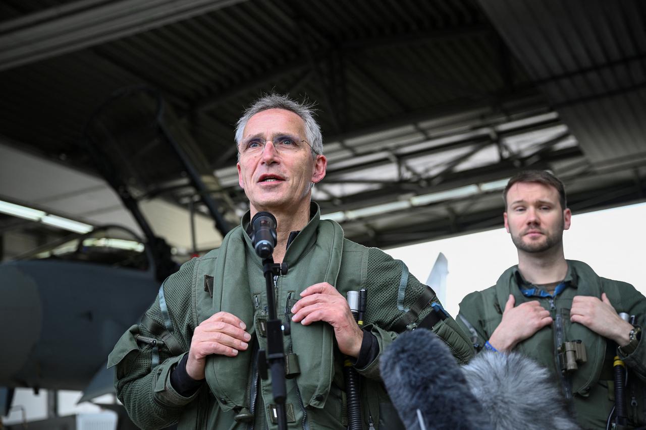 Jens Stoltenberg, le chef de l'Otan. [REUTERS - Annegret Hilse]