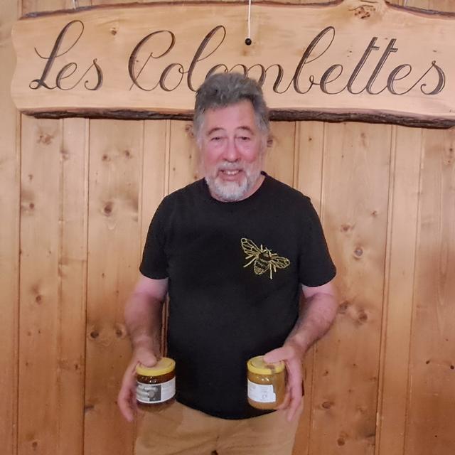 L’invité Francis Saucy, président de la Société romande d’apiculture (abeilles.ch). [RTS - Nicole Corpataux]