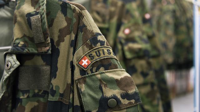 L’armée suisse sans logiciel de logistique de guerre jusqu'en 2035. [KEYSTONE - CHRISTIAN BEUTLER]