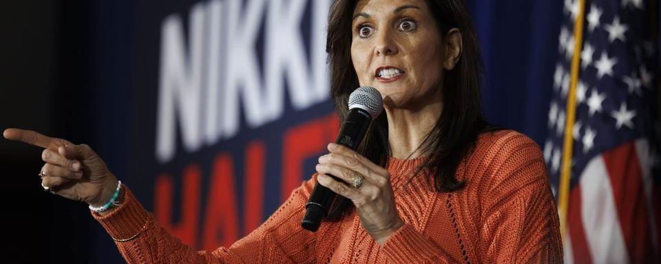 Nikki Haley, seule candidate républicaine face à Donald Trump, a subi un revers dans le Nevada. [Keystone]