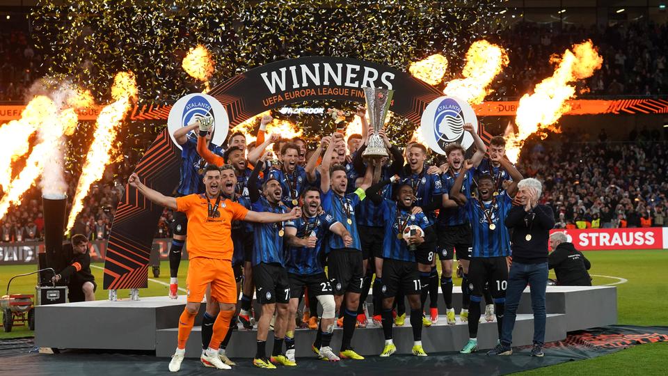 L'Atalanta Bergame remporte le second trophée de son histoire, 61 ans après avoir gagné la Coupe d'Italie. [Brian Lawless - Imago]
