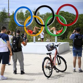 Le village olympique de Paris 2024 (image d'illustration). [Keystone - Laurent Gillieron]