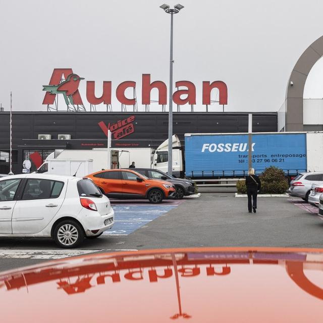 Un supermarché du groupe Auchan. [afp - Sameer Al-DOUMY]