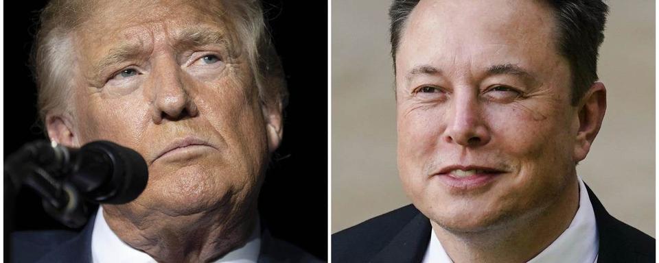 Elon Musk doit interviewer Donald Trump dans la nuit de lundi à mardisur son réseau X. [Keystone]