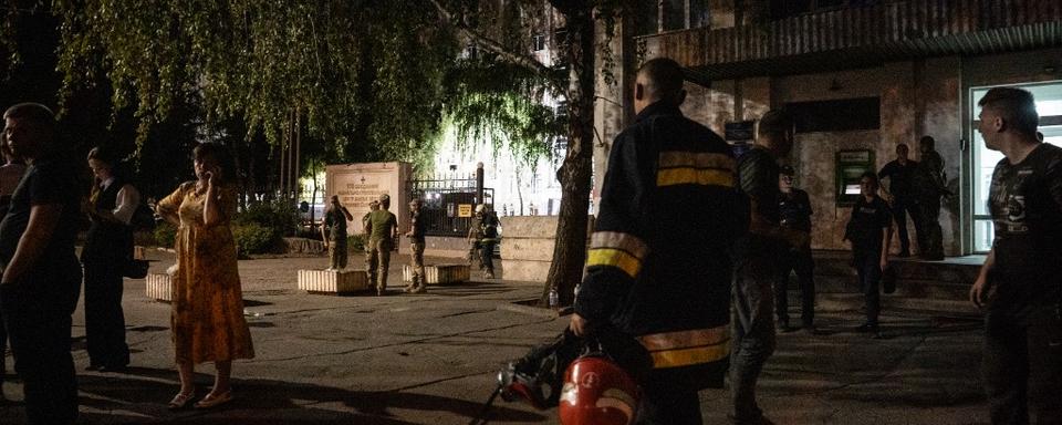 La ville ukrainienne de Poltava (centre) a été frappée par une frappe russe le 3 septembre, faisant une cinquantaine de morts et plus de 270 blessés. [afp - Patryk Jaraccz]