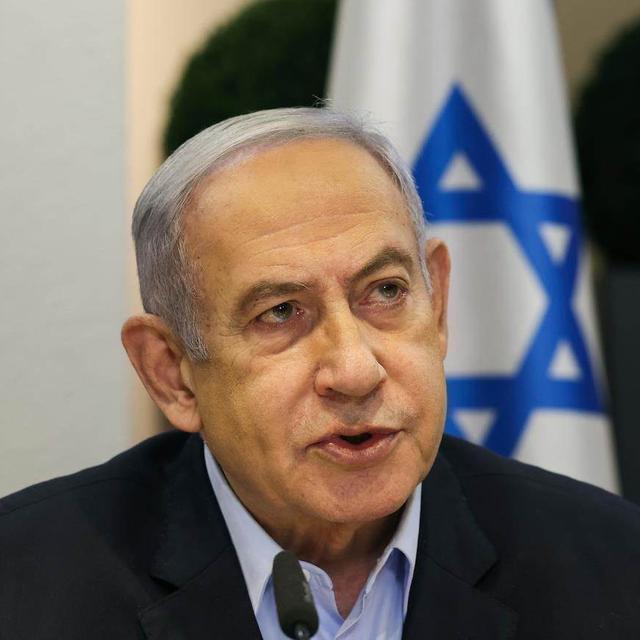 Benjamin Netanyahu promet de "nouveaux coups durs" au Hamas au début de la Pâque juive. [Keystone - Ronen Zvulun - EPA]