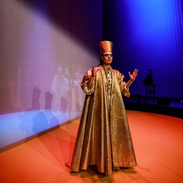"Les Perses" de Leili Yahr, au théâtre du Loup le 22 janvier 2024. [© Sébastien Monachon – https://photo.bsc8.ch]