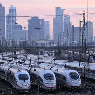 Une grève de trois jours des conducteurs de train en Allemagne perturbe le trafic avec la Suisse. [AFP - Kirill Kudryavtsev]