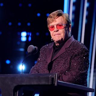 Elton John en novembre 2023 à New York. [AFP - Theo Wargo]